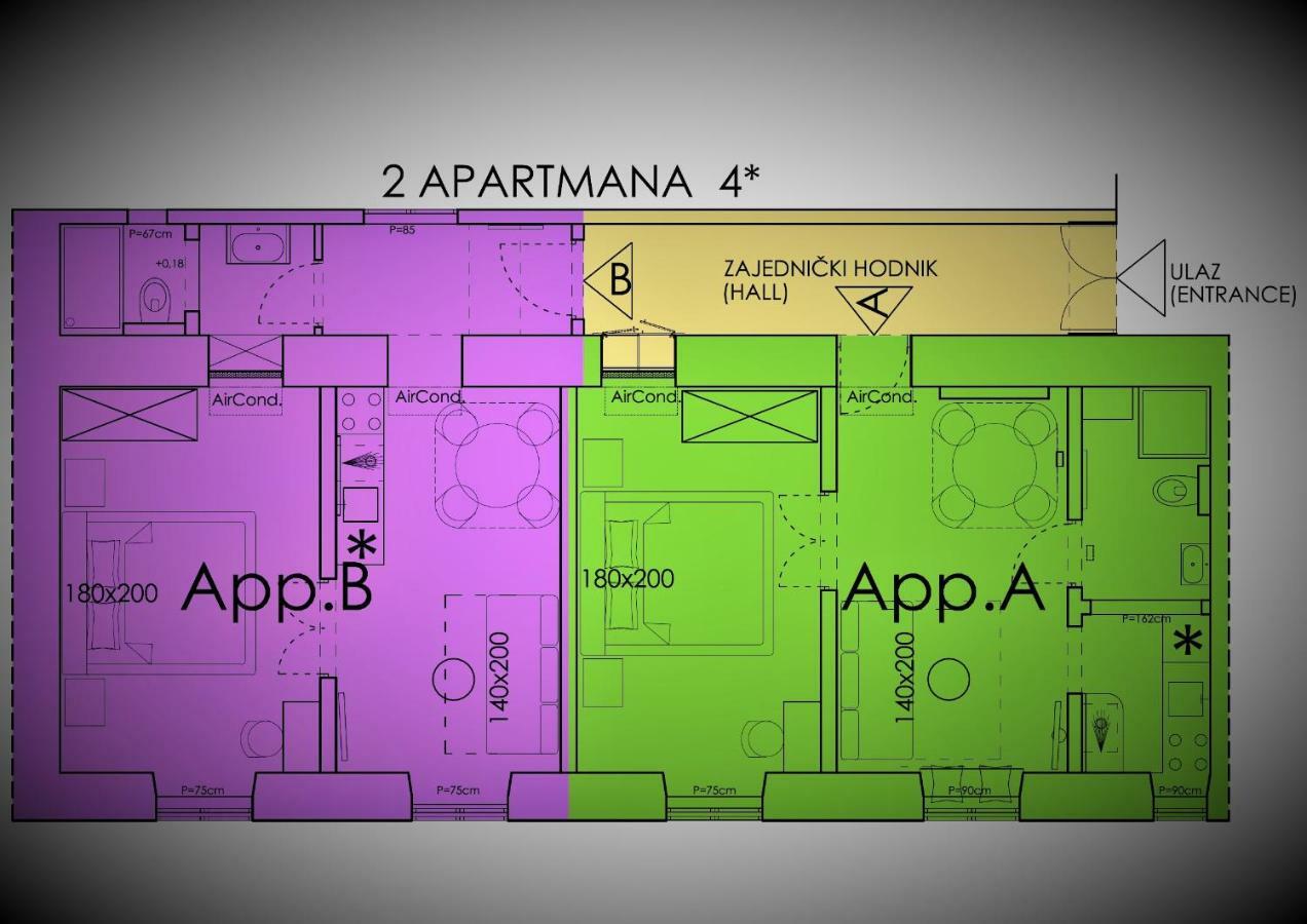 Casa Veneziana Apartment Rijeka Bagian luar foto